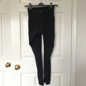 Lululemon mesh tights - size 6